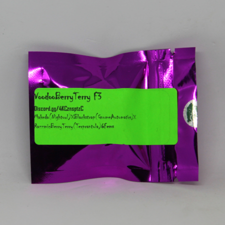Voodoo Berry Terry F3 cannabis seeds